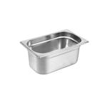 GGM Gastro | RVS GN bak 1/4 - Hoogte: 150mm | GBY14150, Verzenden