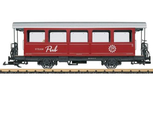 LGB 30560 DFB Barwagen Steam Pub Metallrader (grootspoor), Hobby en Vrije tijd, Modeltreinen | Overige schalen, Overige typen