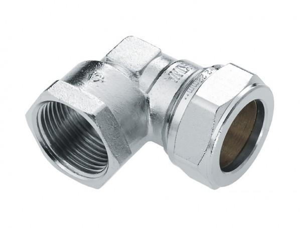 BONFIX Knel vertinde kniekoppeling 1/2 bi.dr. x 22 mm, Doe-het-zelf en Verbouw, Buizen en Afvoer, Ophalen of Verzenden