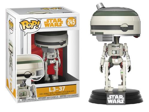 Funko Pop! Vinyl figuur - Star Wars Solo 245 L3-37, Verzamelen, Star Wars, Verzenden