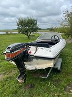 Speedboot met Mariner 15pk 2takt, Watersport en Boten, Ophalen, 10 tot 30 pk, Gebruikt, Snelvarend