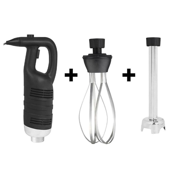 GGM Gastro | Staafmixer incl. mixerstaaf 300mm & Klopper - |, Witgoed en Apparatuur, Keukenmixers, Verzenden