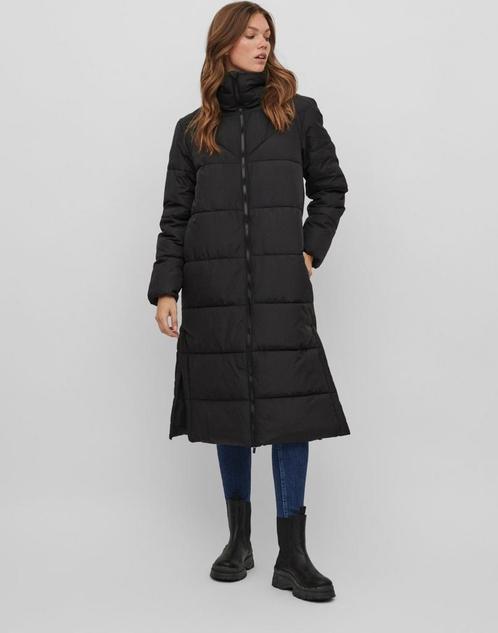 VILA - Maat 34 - VINILLY L/S NEW HIGH NECK LONG COAT/TB, Kleding | Dames, Jassen | Winter, Verzenden