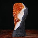 Topkwaliteit Citrienkwarts Druzy - Madeirakwarts - Diepe