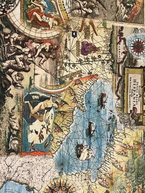 De antieke wereld in uw handen – Luxe stof met historische, Antiek en Kunst, Antiek | Kleden en Textiel