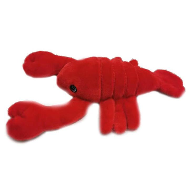 Eco Knuffel Rode Kreeft - Geborduurde Ogen - 23 cm NIEUW, Kinderen en Baby's, Speelgoed | Knuffels en Pluche, Nieuw, Ophalen of Verzenden