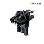 Wieland GST18/3P T-splitter 2-voudig 1 in en 2 uit, Doe-het-zelf en Verbouw, Elektra en Kabels, Ophalen of Verzenden, Nieuw, Kabel of Snoer