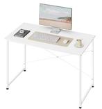 Stabiel Houten Bureau met Metalen Frame en Verstelbare Poten, Huis en Inrichting, Bureaus, Verzenden, Nieuw