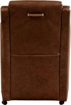 Bruine leren landelijke eetkamerfauteuil - Vintage Leer Brow, Overige kleuren, Nieuw, Leer, Ophalen of Verzenden