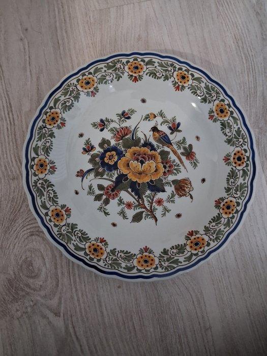 De Porceleyne Fles, Delft - Leo de Groot - Bord - Aardewerk, Antiek en Kunst, Antiek | Glas en Kristal