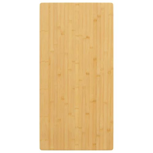 vidaXL Tafelblad 50x100x1,5 cm bamboe, Huis en Inrichting, Tafels | Eettafels, Nieuw, Verzenden