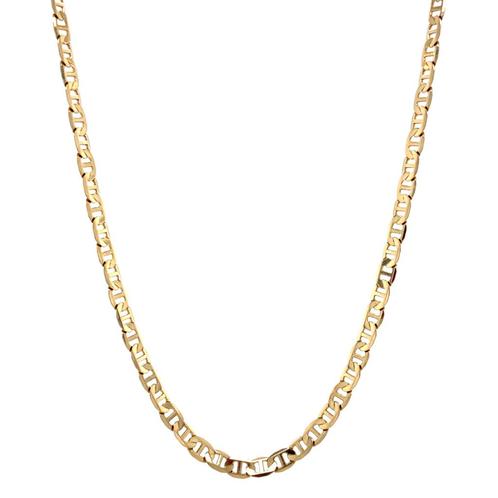 Gouden vintage marine collier 14 krt, Sieraden, Tassen en Uiterlijk, Kettingen, Nieuw, Ophalen of Verzenden