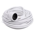 Benson Verlengsnoer - 3x1,5 mm² - 10 meter - wit - veilig.., Doe-het-zelf en Verbouw, Elektra en Kabels, Ophalen of Verzenden