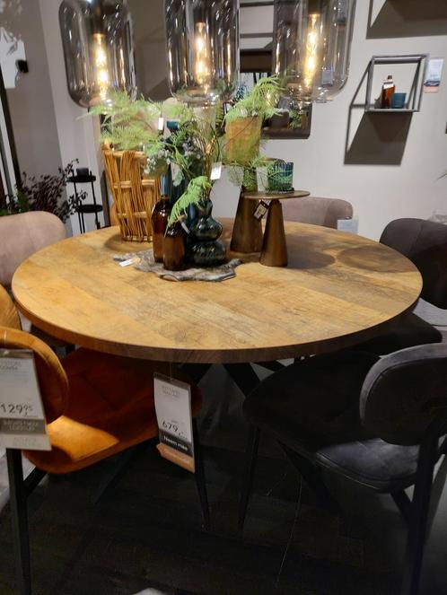 Mooie ronde - Mascaro eettafel - ø140 cm - Orient decor, Huis en Inrichting, Tafels | Eettafels, 100 tot 150 cm, Nieuw, 100 tot 150 cm