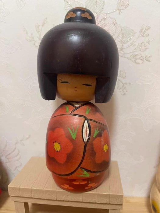 Figuur - Kokeshi wooden doll - Hout, Antiek en Kunst, Curiosa en Brocante