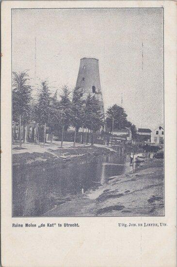 UTRECHT - Ruïne Molen de Kat, Verzamelen, Ansichtkaarten | Nederland, Verzenden