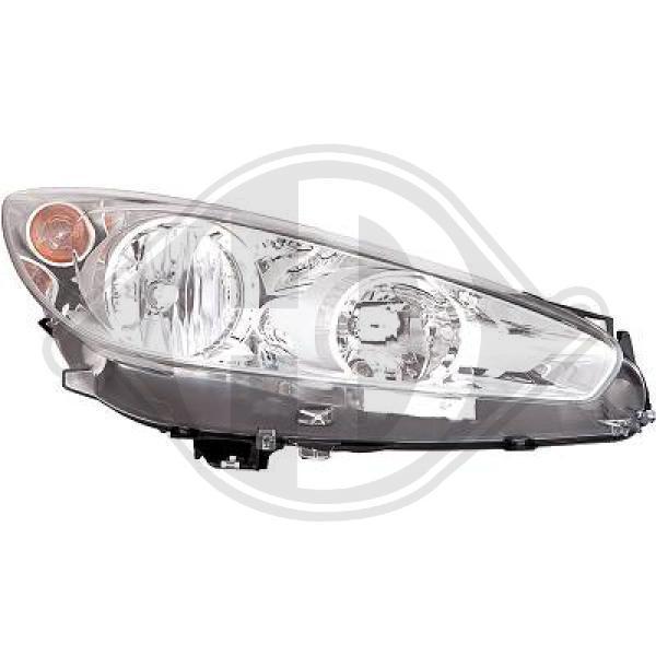 Koplamp rechts H7   H1 - Peugeot 308 2011 - 2013 - OEM ..., Auto-onderdelen, Verlichting, Nieuw, Verzenden