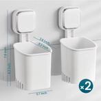 Zelfklevende Zuignaphouder – Tandenborstel en Accessoires, Verzenden, Nieuw