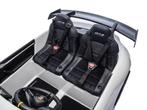 Kinderauto PORSCHE GT3 wit,2 zitter, Mp4, leder, eva, FM, BT, Ophalen of Verzenden, Nieuw