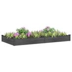 Plantenbak verhoogd met voering 240x120x25 cm vurenhout g..., Huis en Inrichting, Verzenden, Nieuw