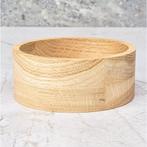 HOCHO Eikenhouten Snack Kom - Ø 102x40mm - Hard Wax Afwer.., Ophalen of Verzenden, Nieuw