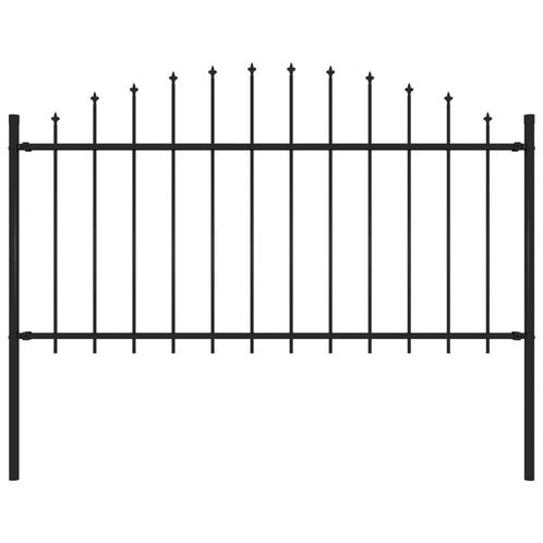 Veilig Tuinhek met Speerpunten - OP = OP Aanbieding!, Tuin en Terras, Tuinhekken en Hekwerk, Nieuw, IJzer, Tuinhek, Ophalen of Verzenden