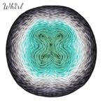 Scheepjes Whirl - 785 minty black velvet - Getwijnd Garen, Hobby en Vrije tijd, Breien en Haken, Ophalen of Verzenden, Nieuw