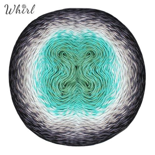 Scheepjes Whirl - 785 minty black velvet - Getwijnd Garen, Hobby en Vrije tijd, Breien en Haken, Ophalen of Verzenden