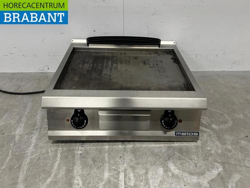 RVS Metos Bakplaat Glad 80 cm 400V Horeca, Zakelijke goederen, Horeca | Keukenapparatuur, Gebruikt, Ophalen of Verzenden