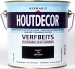 Houtdecor Verfbeits Zwart 620 2,5 liter, Ophalen of Verzenden, Nieuw