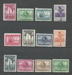 Fernando Poo 1929 - Expo Sevilla Barcelona - Edifil 168-78, Gestempeld