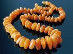 Amber Antiek vintage echte amber ketting - butterscotch