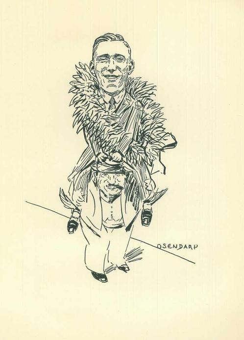 Portrait of Martinus Bernardus Tinus Osendarp, Antiek en Kunst, Kunst | Etsen en Gravures