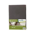 Enkele bedden indeling 2 delig, jersey hoeslakenset, Eenpersoons, Verzenden, Nieuw, Wit