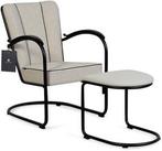 Dutch Originals Gispen 412S fauteuil met hocker, Ophalen, Nieuw