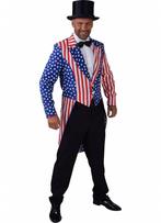 Slipjas Amerika Stars and Stripes man, Kleding | Heren, Carnavalskleding en Feestkleding, Nieuw, Ophalen of Verzenden