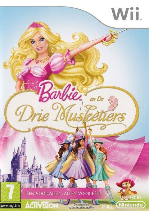 Wii Barbie en de Drie Musketiers, Spelcomputers en Games, Games | Nintendo Wii, Zo goed als nieuw, Verzenden