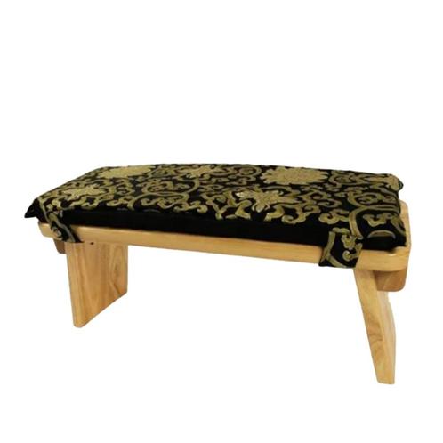 Meditatiebankkussen Lotus Zwart/Goud, Sport en Fitness, Gezondheidsproducten en Wellness, Nieuw