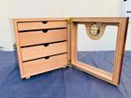 Germanus - Zonder Minimumprijs - Humidor - Glas, Hout -, Nieuw