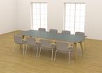 Cube Design Spider tafel, 160-300x100cm, houten onderstel, Zakelijke goederen, Kantoor en Winkelinrichting | Kantoormeubilair en Inrichting