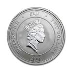 Fiji Schildpad 1 oz 2011, Verzenden, Losse munt, Zilver