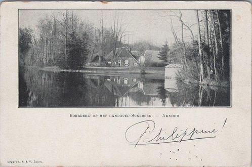ARNHEM - Boerderij op het landgoed Sonsbeek, Verzamelen, Ansichtkaarten | Nederland, Verzenden