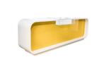 *TIP*  Super high glossy toonbank wit / geel 310 cm, Ophalen of Verzenden