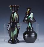 Faienceries de Thulin - Vaas - Art Deco siervazen met