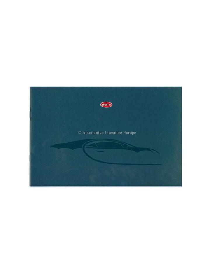 2019 BUGATTI CHIRON BROCHURE ENGELS, Boeken, Auto's | Folders en Tijdschriften