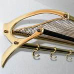 Kapstok - Aluminium, Messing, Trein wandkapstok met