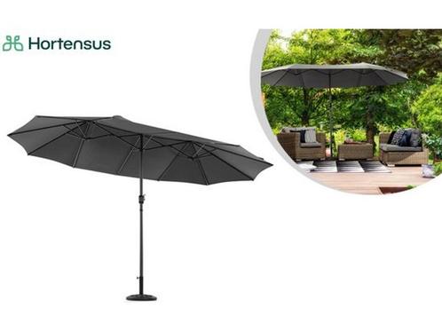 Hortensus Dubbele Parasol – UV80 & Waterbestendig –, Huis en Inrichting, Woonaccessoires | Overige, Nieuw, Verzenden
