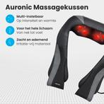 2dekans | Auronic Shiatsu Massagekussen - Warmtefunctie met, Sport en Fitness, Massageproducten, Ophalen of Verzenden, Zo goed als nieuw