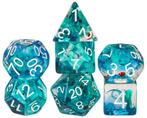 Dobbelstenen Set - Foil Swirl (7-delig) | HOT Games -, Verzenden, Nieuw