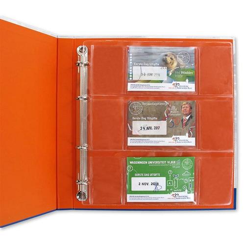 Set Aanvulbladen Eerste Dag Uitgiften (3 stuks), Postzegels en Munten, Munten en Bankbiljetten | Toebehoren, Verzenden